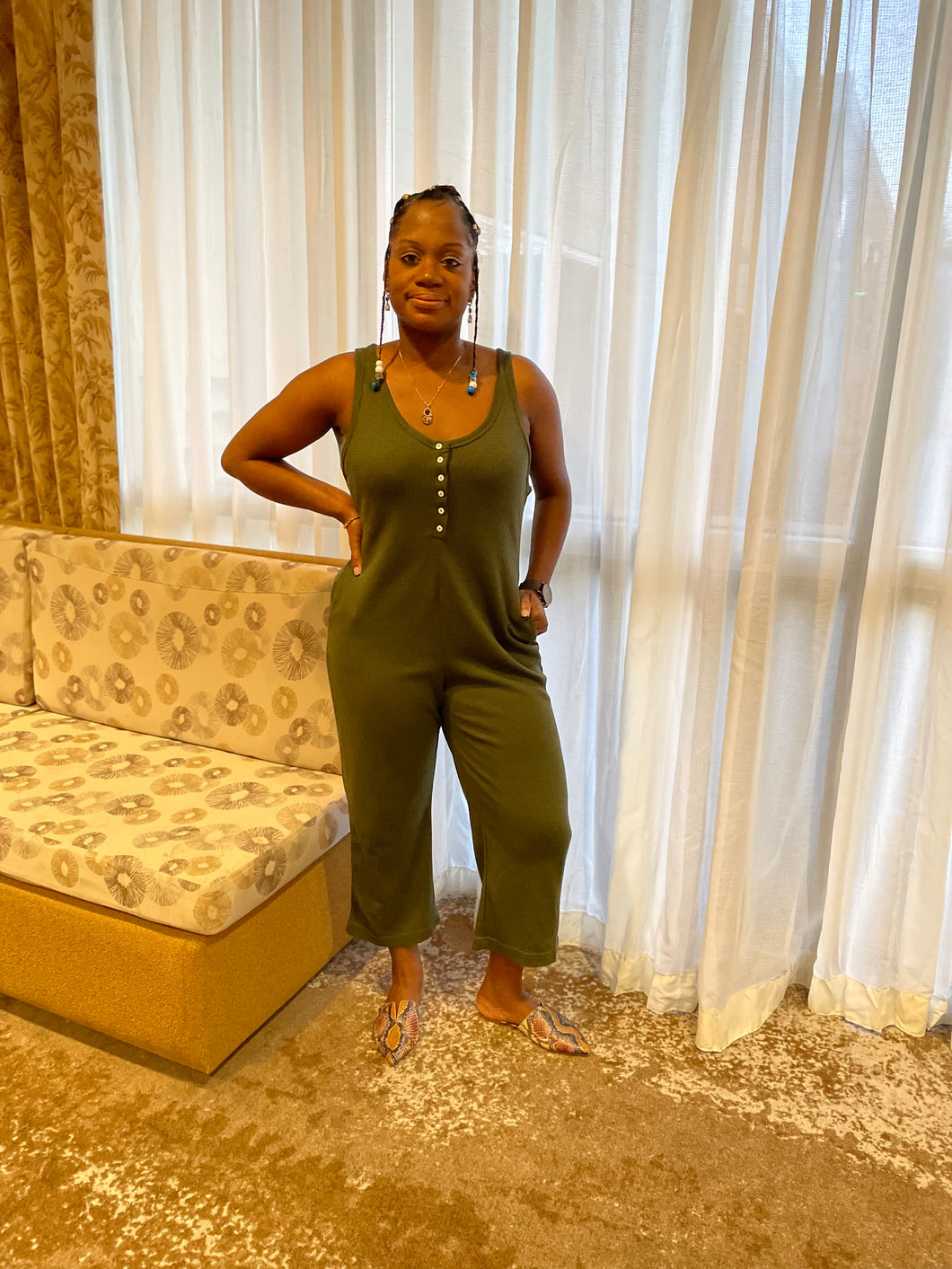 A Casual Look Jumpsuit